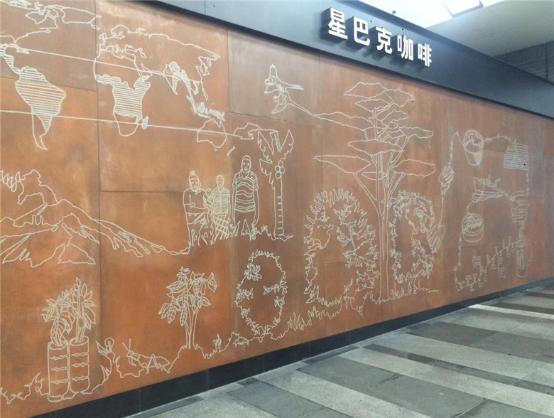 端州耐候钢幕墙